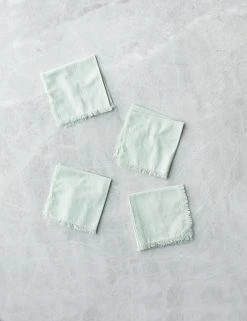 Lulu And Georgia Hawkins New York Essential Cotton Cocktail Napkins (Set Of 4)