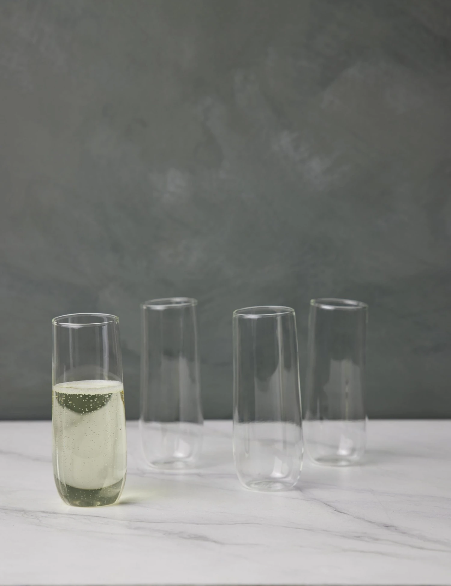 Lulu And Georgia Organic Champagne Flutes (Set Of 4) By Hawkins New York Kitchen + Dining 3 Lulu And Georgia Organic Champagne Flutes (Set Of 4) By Hawkins New York Kitchen + Dining