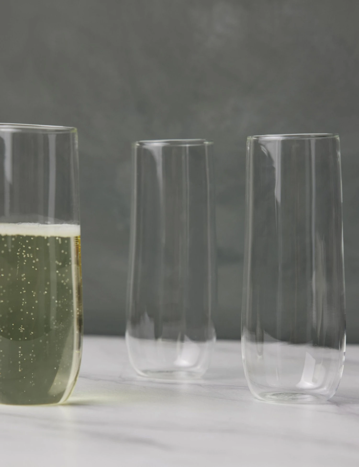 Lulu And Georgia Organic Champagne Flutes (Set Of 4) By Hawkins New York Kitchen + Dining 5 Lulu And Georgia Organic Champagne Flutes (Set Of 4) By Hawkins New York Kitchen + Dining