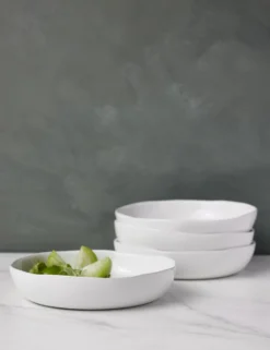 Lulu And Georgia Hawkins New York Organic Low Bowl, (Set Of 4)