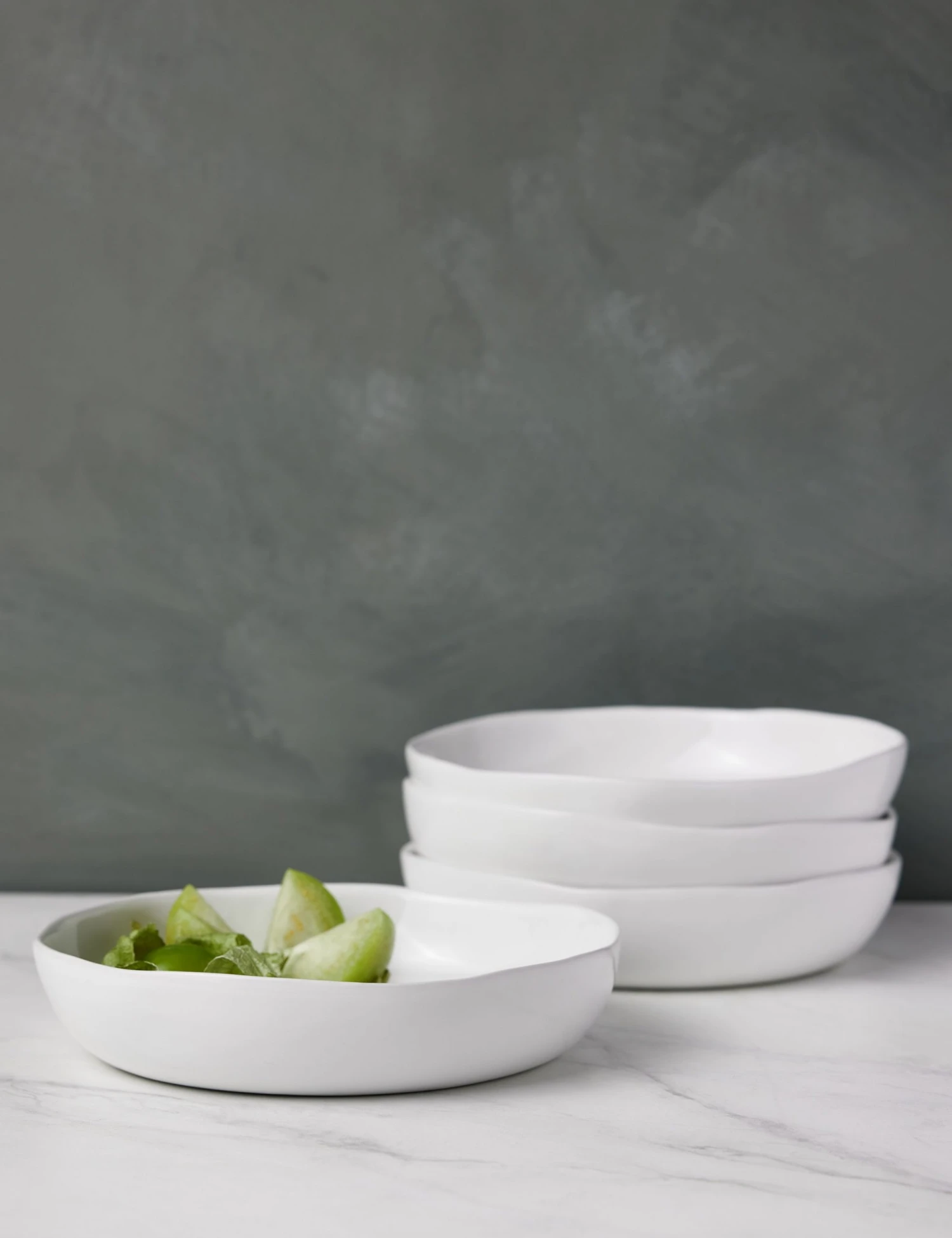 Lulu And Georgia Hawkins New York Organic Low Bowl, (Set Of 4) 3 Lulu And Georgia Hawkins New York Organic Low Bowl, (Set Of 4)