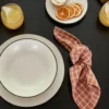 Lulu And Georgia Katherine Plaid Napkins (Set Of 4) By Heather Taylor Home Kitchen + Dining 2 Lulu And Georgia Katherine Plaid Napkins (Set Of 4) By Heather Taylor Home Kitchen + Dining