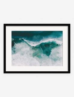 Lulu And Georgia 'Crashing Waves' Photography Print By Ingrid Beddoes New