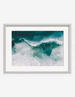 Lulu And Georgia 'Crashing Waves' Photography Print By Ingrid Beddoes New 12 Lulu And Georgia 'Crashing Waves' Photography Print By Ingrid Beddoes New