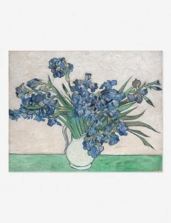 Lulu And Georgia Walls 'Irises' Print By Vincent Van Gogh