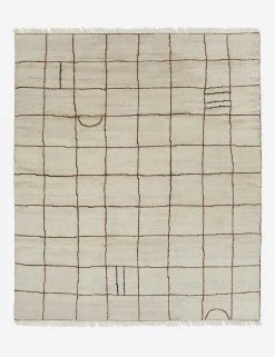 Lulu And Georgia Irregular Grid Rug By Sarah Sherman Samuel