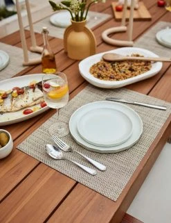 Lulu And Georgia Outdoor Collection Alfresco Bamboo Salad Plates (Set Of 4)
