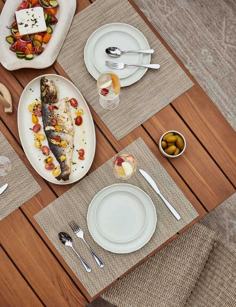 Lulu And Georgia Chilewich Basketweave Rectangle Placemat (Set Of 4) Outdoor Collection 7 Lulu And Georgia Chilewich Basketweave Rectangle Placemat (Set Of 4) Outdoor Collection