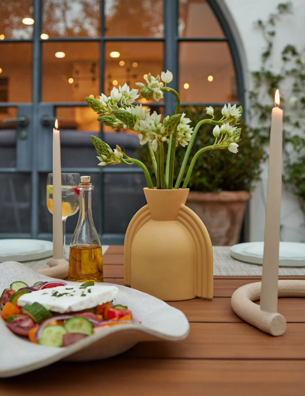 Lulu And Georgia Arc Candle Holder (Set Of 4) By SIN 4 Lulu And Georgia Arc Candle Holder (Set Of 4) By SIN