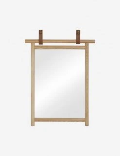 Lulu And Georgia New Kendyl Leather Strap Mirror