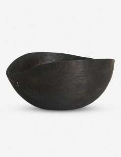 Lulu And Georgia Korean White Oak Black Wave Bowl By Namu Home Goods New