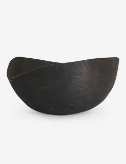 Lulu And Georgia New Korean White Oak Black Wave Bowl, Medium By Namu Home Goods 11 Lulu And Georgia New Korean White Oak Black Wave Bowl, Medium By Namu Home Goods