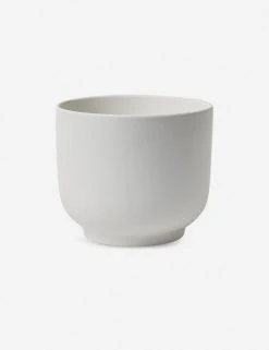 Lulu And Georgia LBE Design Ceramic Bell Shaped Planter New 8 Lulu And Georgia LBE Design Ceramic Bell Shaped Planter New