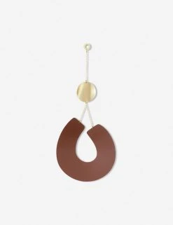 Lulu And Georgia Curved + Rounded Circle & Line Bend Wall Hanging