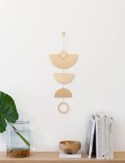 Lulu And Georgia Walls Circle & Line Frond Wall Hanging