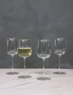 Lulu And Georgia Borough Wine Glass (Set Of 4) By LSA International Outdoor Collection