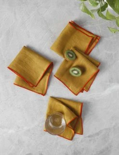 Lulu And Georgia New MADRE Linen Napkins (Set Of 4)