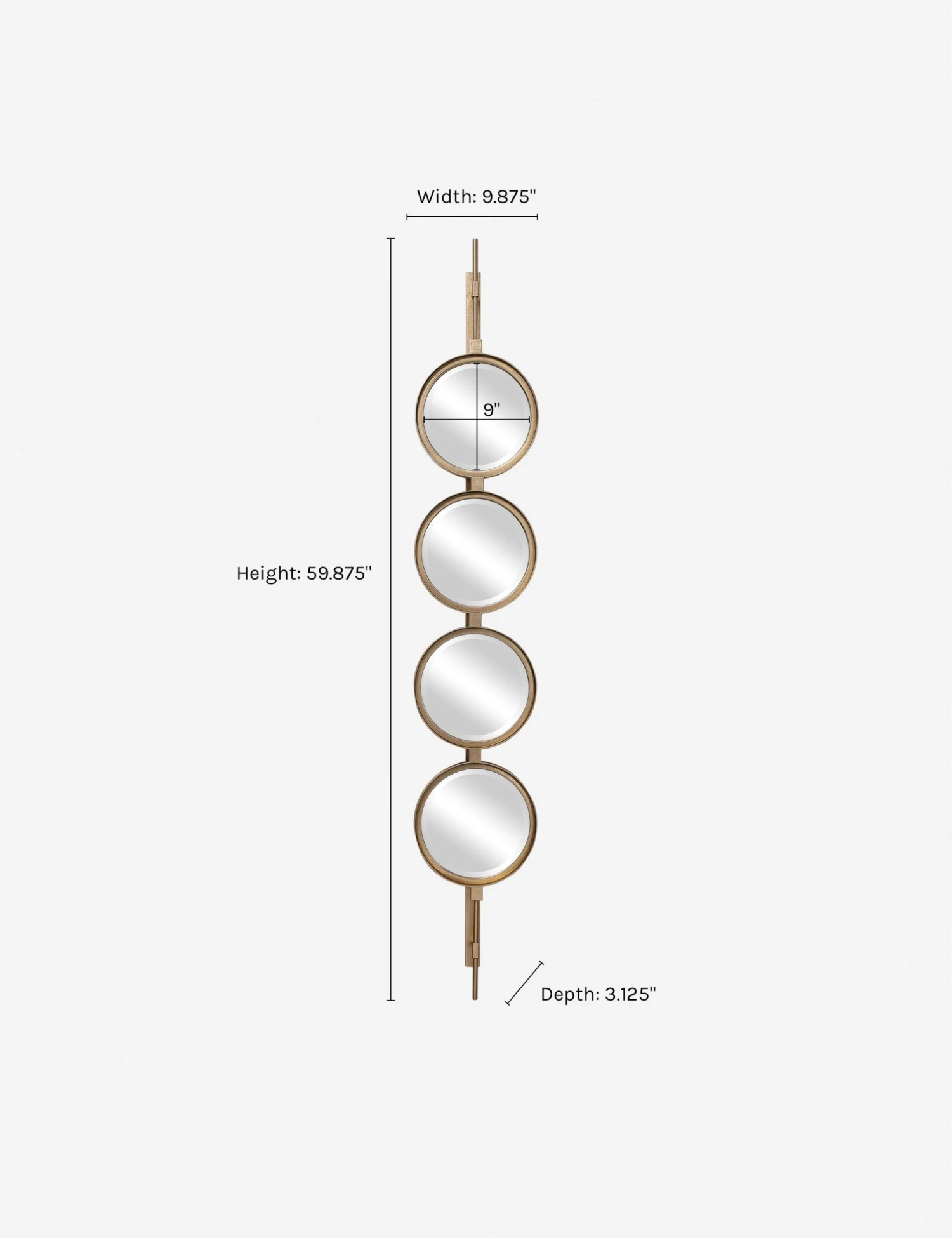 Lulu And Georgia Iota Mirror Sculptural 7 Lulu And Georgia Iota Mirror Sculptural