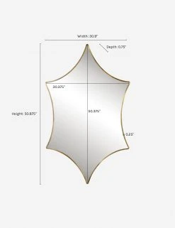 Lulu And Georgia Jett Mirror Sculptural 7 Lulu And Georgia Jett Mirror Sculptural