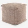 Lulu And Georgia Bradley Indoor / Outdoor Pouf Pillows + Throws