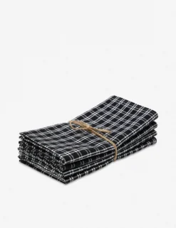 Lulu And Georgia Harrison Plaid Napkins (Set Of 4) By Heather Taylor Home Kitchen + Dining 9 Lulu And Georgia Harrison Plaid Napkins (Set Of 4) By Heather Taylor Home Kitchen + Dining
