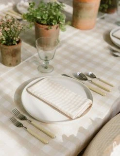 Lulu And Georgia New Mini Gingham Napkins (Set Of 4) By Heather Taylor Home
