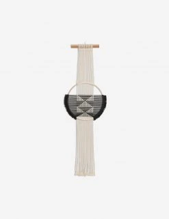 Lulu And Georgia Bouclé + Textural Fabric Studio Nom Nomsa Wall Hanging