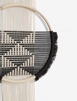 Lulu And Georgia Bouclé + Textural Fabric Studio Nom Nomsa Wall Hanging