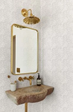 Lulu And Georgia Morris & Co. Pure Marigold Wallpaper