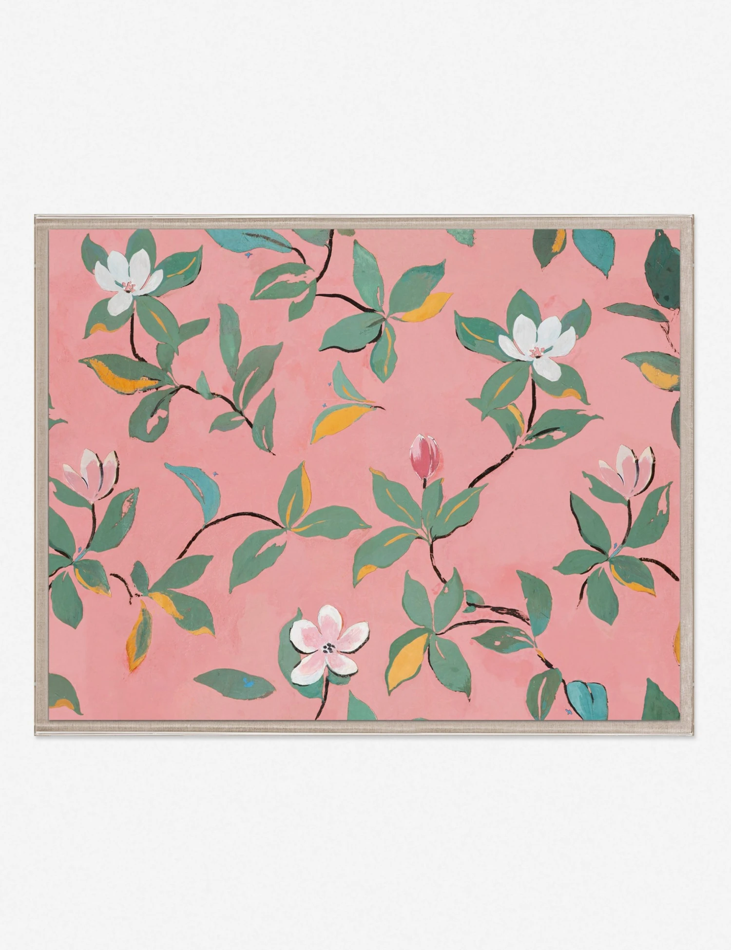 Lulu And Georgia 'Pink Magnolias' Print By Paule Marrot Walls 3 Lulu And Georgia 'Pink Magnolias' Print By Paule Marrot Walls