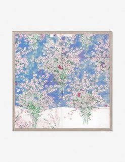 Lulu And Georgia Walls 'Papillons Et Margeurites' Print By Paule Marrot