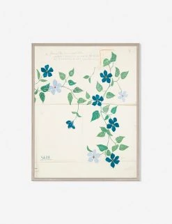 Lulu And Georgia 'Portes Des Fleurs 2' Print By Paule Marrot
