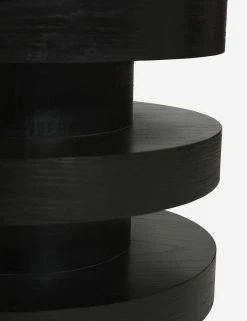 Lulu And Georgia Pentwater Round Side Table By Sarah Sherman Samuel, Black 17 Lulu And Georgia Pentwater Round Side Table By Sarah Sherman Samuel, Black