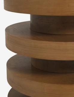 Lulu And Georgia Pentwater Round Side Table By Sarah Sherman Samuel, Natural 15 Lulu And Georgia Pentwater Round Side Table By Sarah Sherman Samuel, Natural