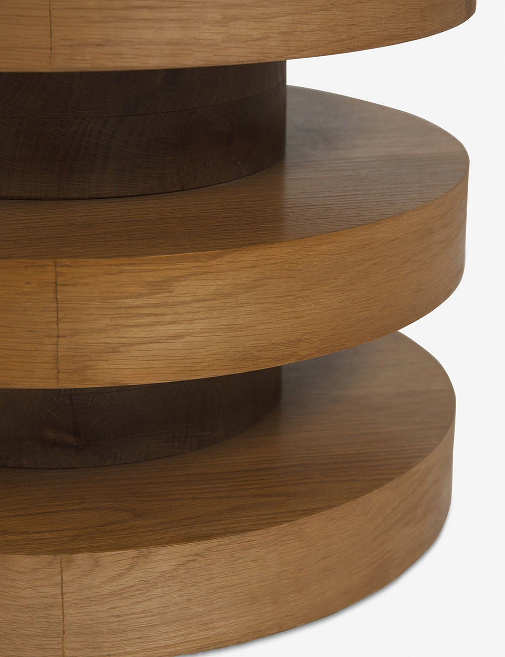 Lulu And Georgia Pentwater Round Side Table By Sarah Sherman Samuel, Natural 9 Lulu And Georgia Pentwater Round Side Table By Sarah Sherman Samuel, Natural