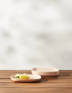 Lulu And Georgia Pia Bamboo Side Plate (Set Of 4) 17 Lulu And Georgia Pia Bamboo Side Plate (Set Of 4)