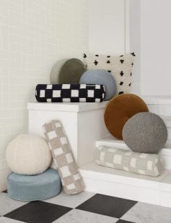 Lulu And Georgia Irregular Checkerboard Bolster Pillow By Sarah Sherman Samuel Sarah Sherman Samuel Collection 27 Lulu And Georgia Irregular Checkerboard Bolster Pillow By Sarah Sherman Samuel Sarah Sherman Samuel Collection