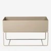 Lulu And Georgia Ravine Planter, Taupe - Large 2 Lulu And Georgia Ravine Planter, Taupe - Large