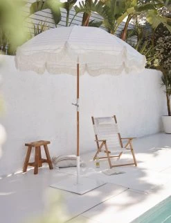 Lulu And Georgia Premium Beach Umbrella By Business & Pleasure Co. Outdoor Collection