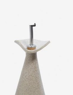 Lulu And Georgia Flora Oil Cruet By SIN Curved + Rounded