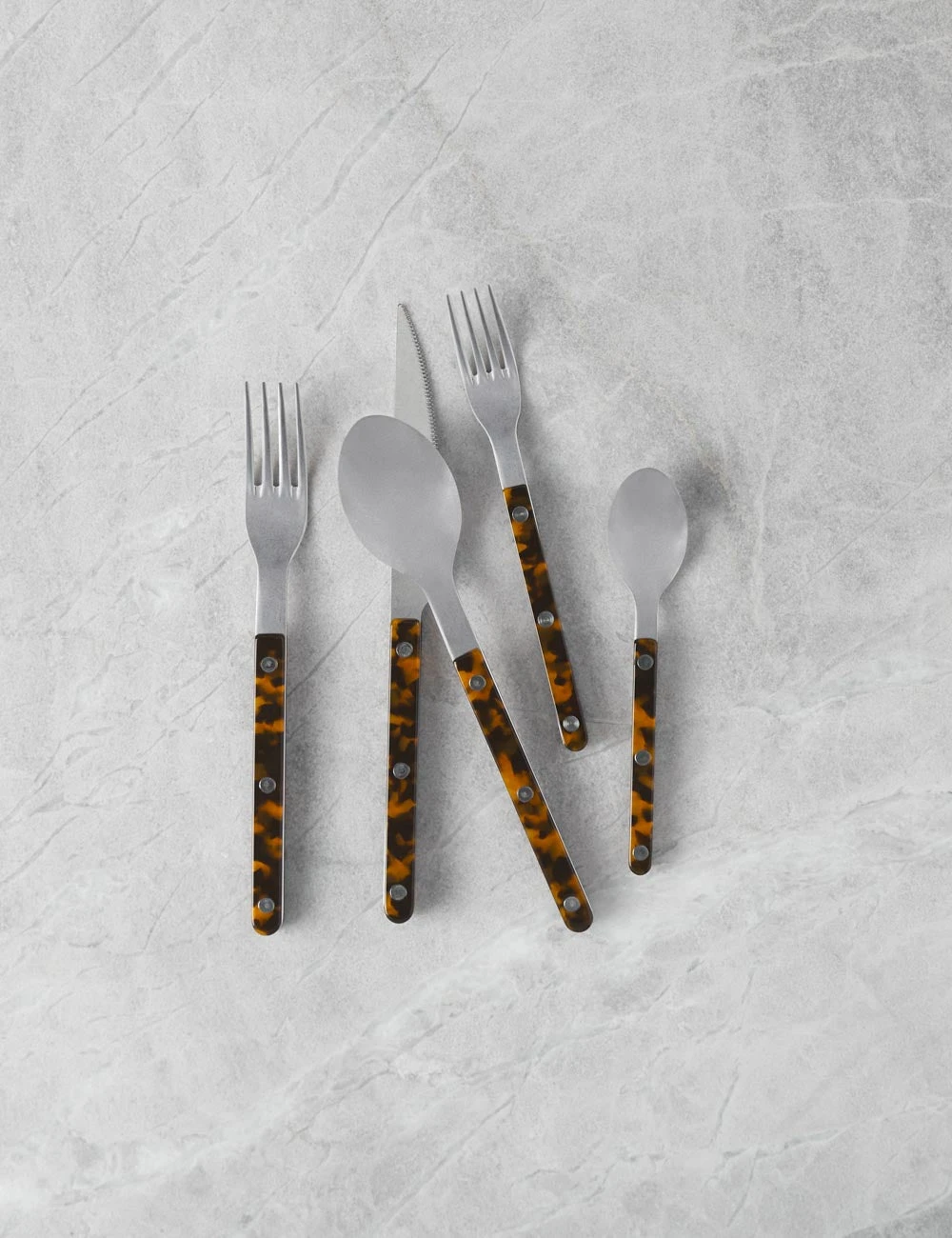 Lulu And Georgia Spring Collection Sabre Bistrot Flatware 5-Piece Set 8 Lulu And Georgia Spring Collection Sabre Bistrot Flatware 5-Piece Set