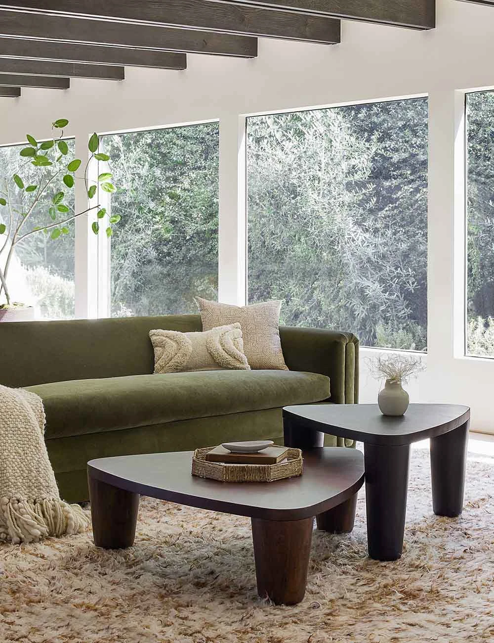 Lulu And Georgia Trio Nesting Coffee Table Artful Proportions Collection 3 Lulu And Georgia Trio Nesting Coffee Table Artful Proportions Collection