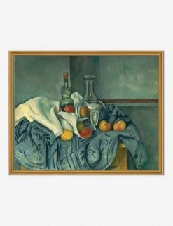 Lulu And Georgia Walls 'The Peppermint Bottle' Print By Paul Cézanne