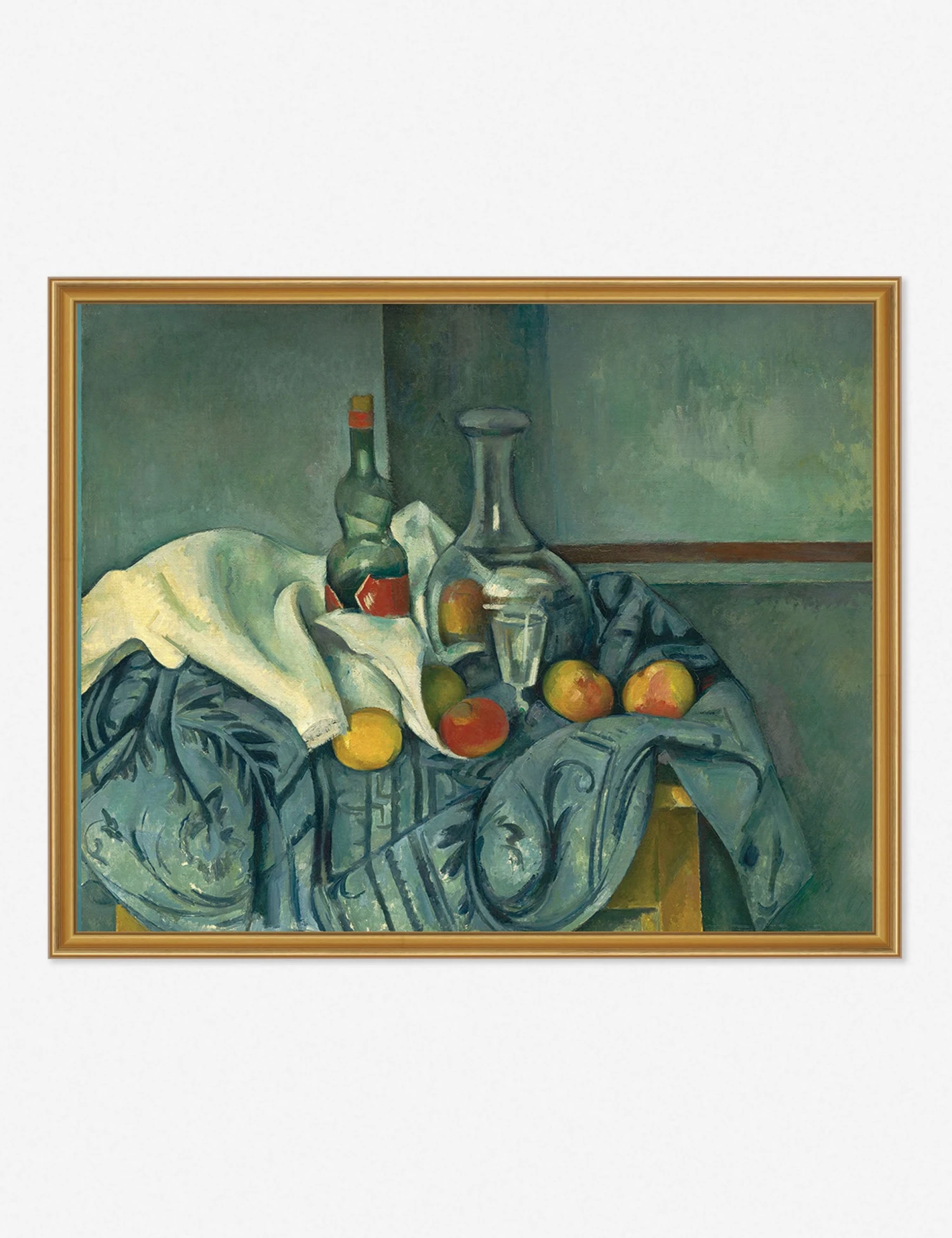 Lulu And Georgia Walls 'The Peppermint Bottle' Print By Paul Cézanne 3 Lulu And Georgia Walls 'The Peppermint Bottle' Print By Paul Cézanne