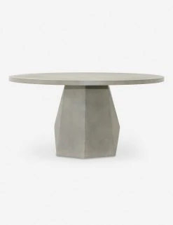 Lulu And Georgia Schuller Indoor / Outdoor Round Dining Table Outdoor Collection