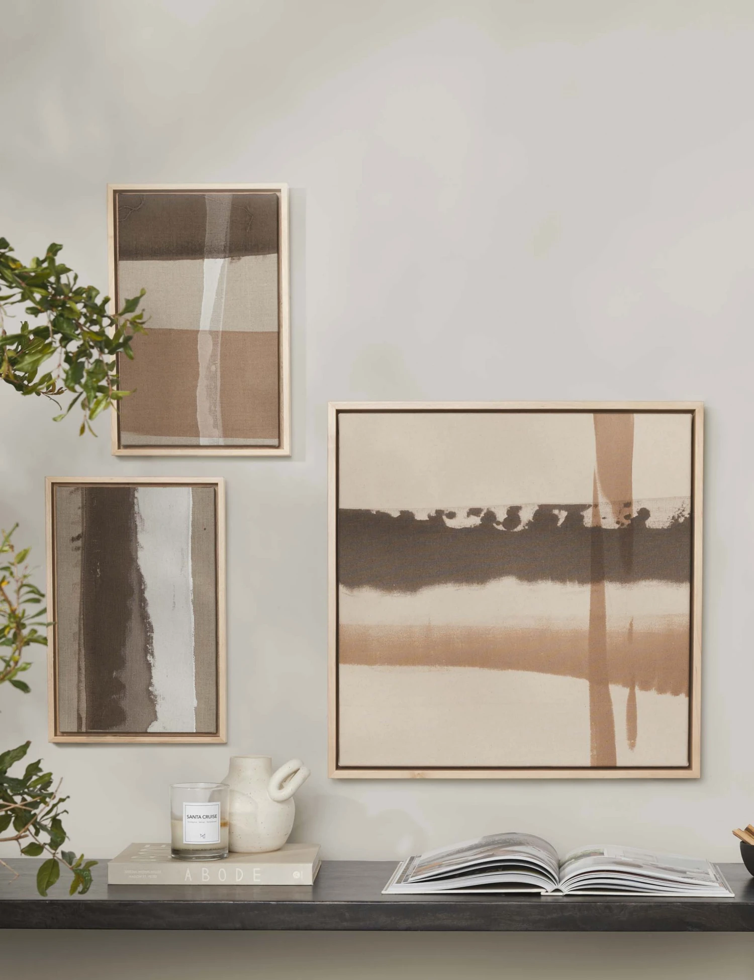 Lulu And Georgia 'Neutral Abstract No. 4' Wall Art By Visual Contrast New 6 Lulu And Georgia 'Neutral Abstract No. 4' Wall Art By Visual Contrast New