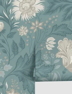 Lulu And Georgia Scalamandre Ava Wallpaper By Sandberg, Indigo New