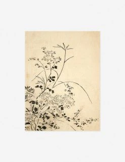 Lulu And Georgia 'Autumn Flowers And Grasses' Print By Miyazaki Yūzen Walls