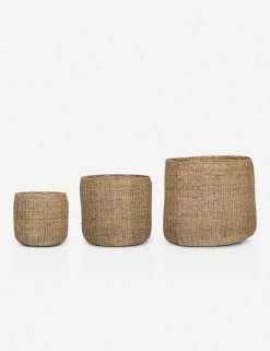Lulu And Georgia Décor La Jolla Seagrass Baskets (Set Of 3)