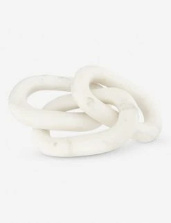 Lulu And Georgia Sculptural Almarine Chain Décor